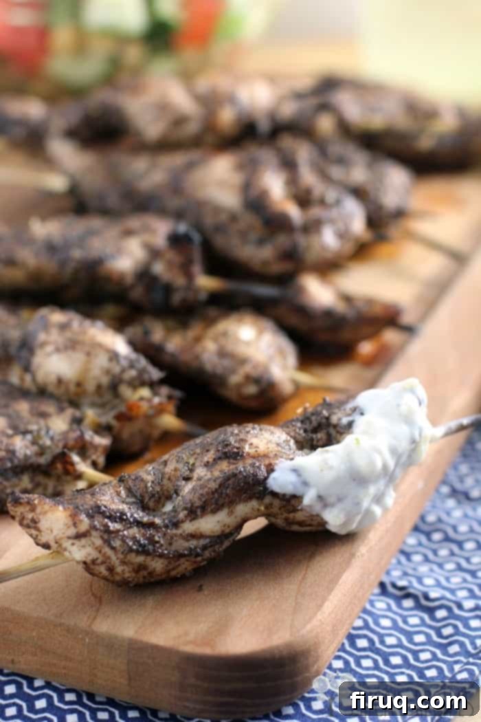 Island Jerk Skewers with Cooling Pineapple Yogurt 1 featured 11182