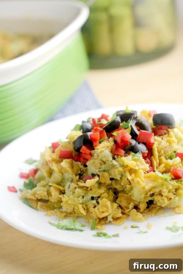 Vegan Creamy Poblano Macaroni Bake 1 featured 13746