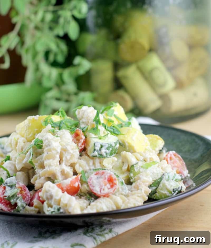 Velvety Vegan Primavera Pasta 1 featured 14103