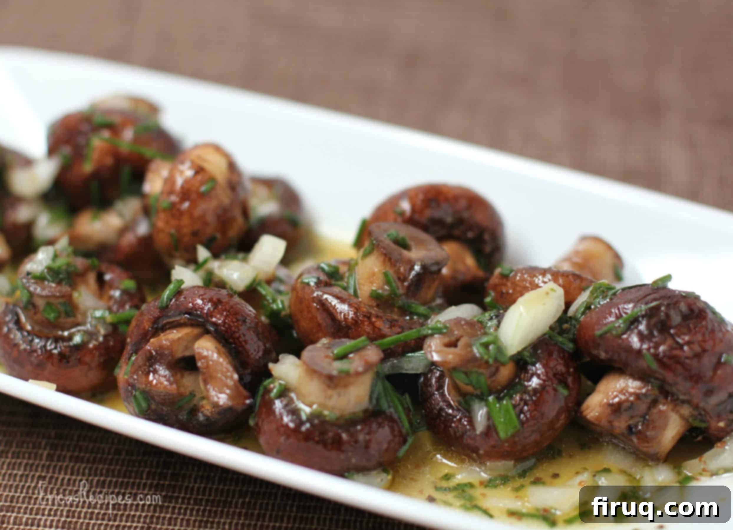 Smoky Vinaigrette Mushrooms 1 featured 800