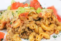 Southwest Mac & Beef Casserole