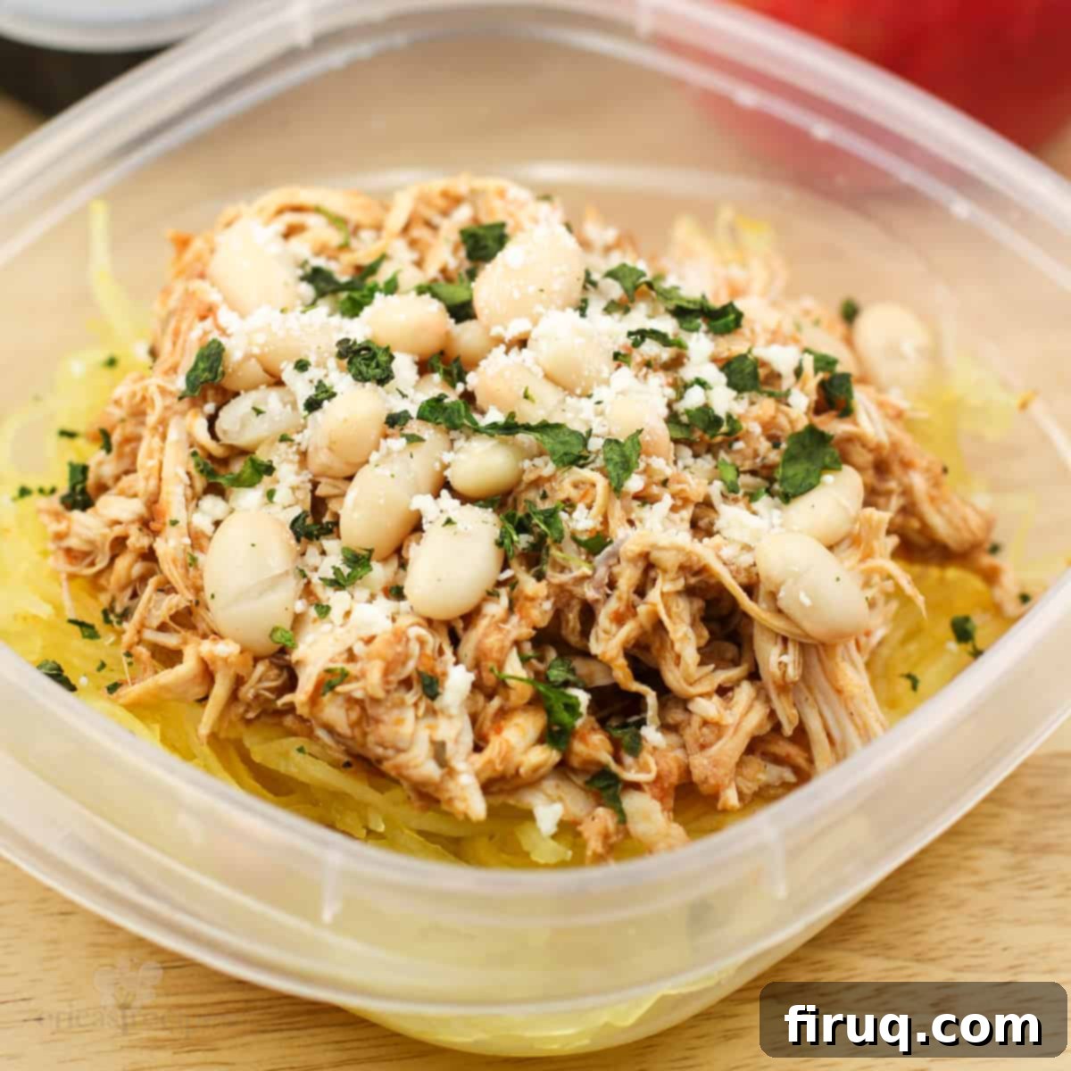 Zesty Chicken Pizzaiola Atop Spaghetti Squash Strands 1 featured 83745