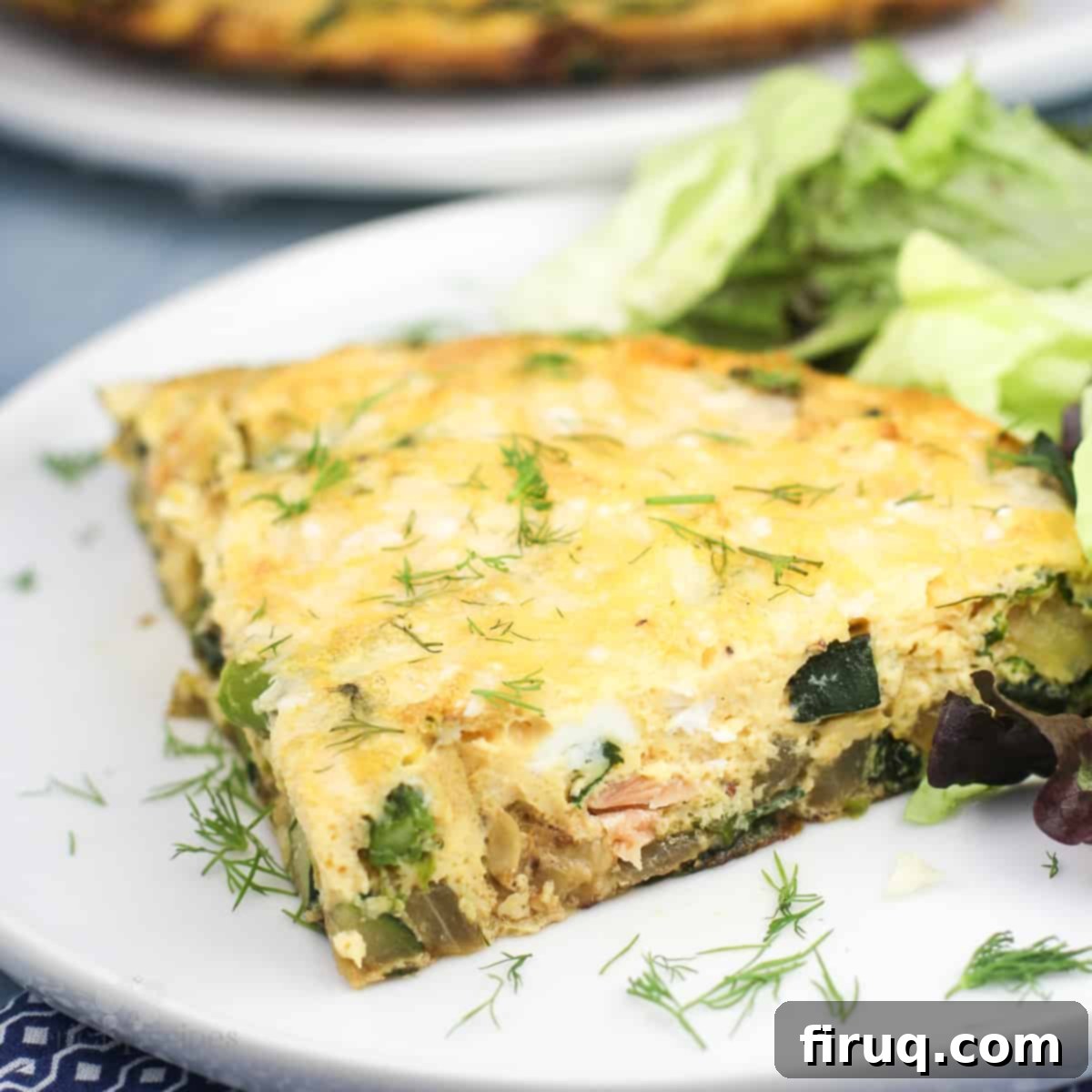 Savory Smoked Salmon and Vegetable Frittata 1 featured 84014