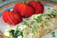 The Grecian Garden Egg White Omelet