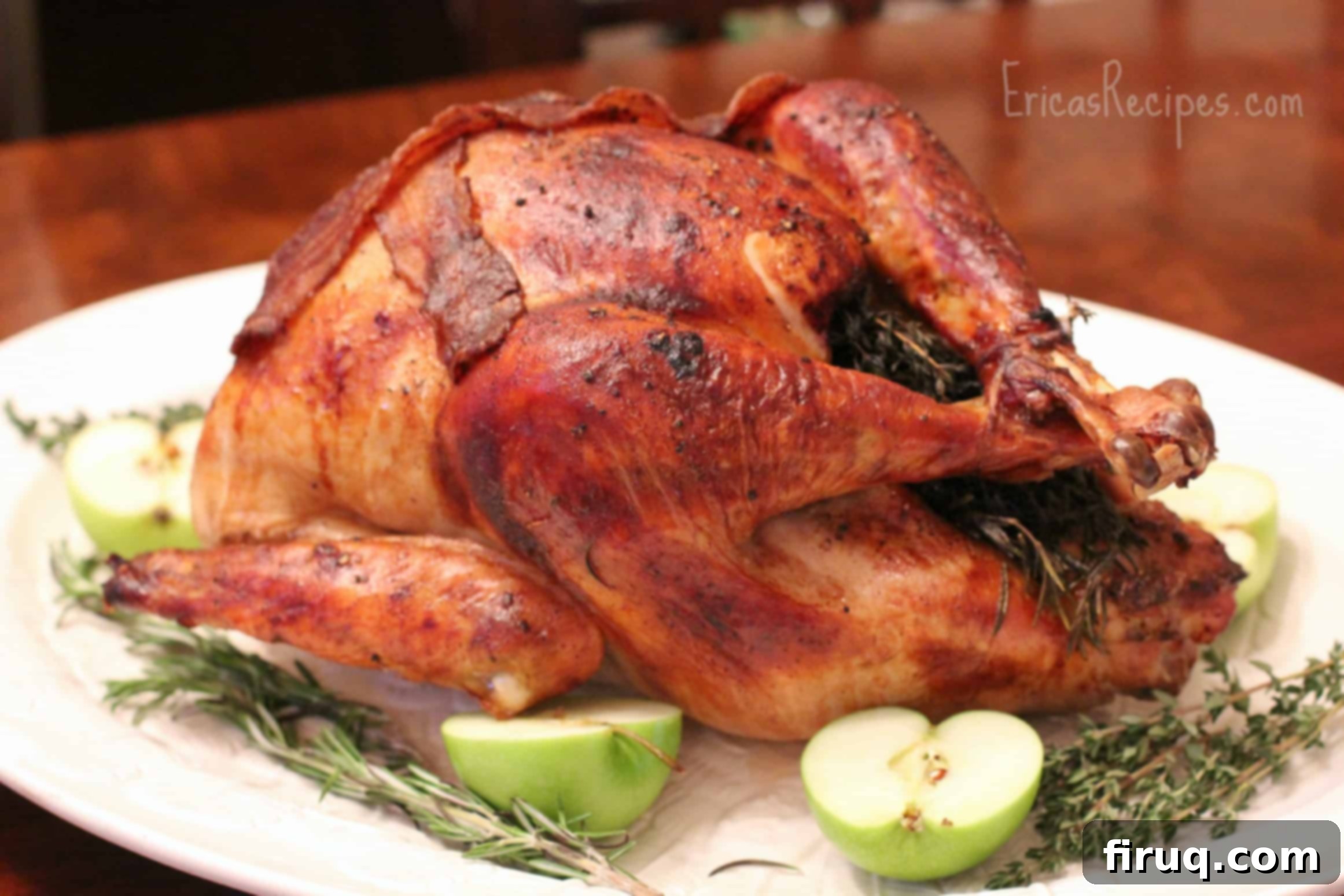 Festive Apple-Beer Brined Turkey with AppleJack Giblet Gravy 1 featured 940