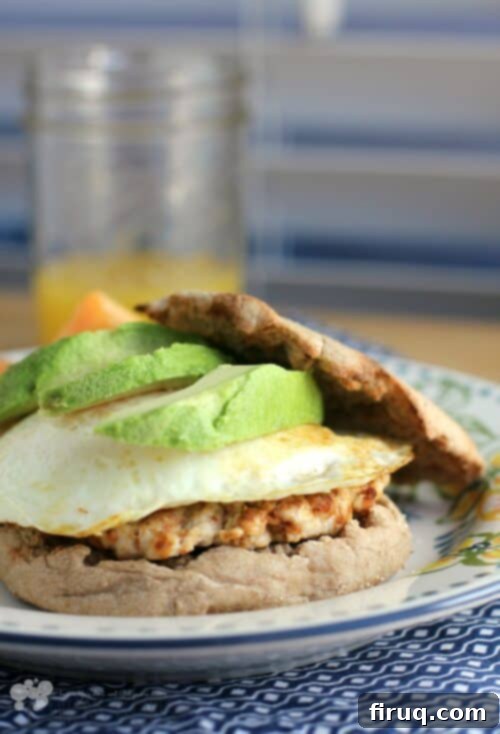 Artisan Turkey Chorizo Breakfast Sandwich 4 Healthy Breakfast Sandwich with Homemade Turkey Chorizo