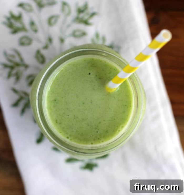 Island Glow Smoothie 2 The Tropical Green Smoothie
