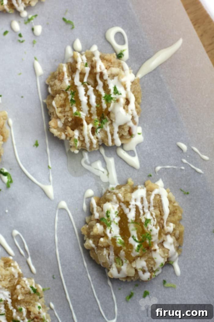 Island Paradise Thumbprint Bites 2 Tropical Thumbprint Cookies