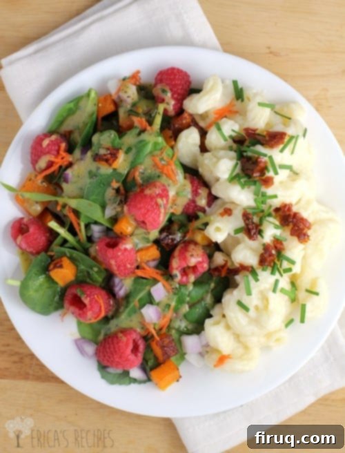 Vibrant Winter Butternut Raspberry Salad 2 Sweet Winter Salad with Butternut Squash and Raspberries - A seasonal delight