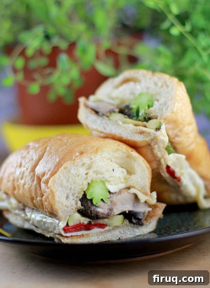 Flame-Kissed Zesty Veggie Subs 8 Spicy Grilled Veggie Hoagies