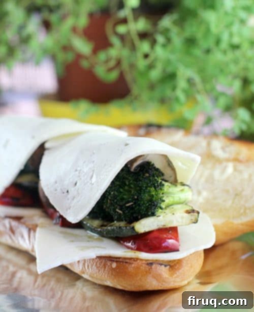 Flame-Kissed Zesty Veggie Subs 9 Spicy Grilled Veggie Hoagies