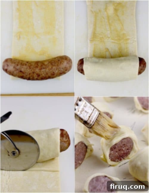 Bira Aromalı Sosis Bohçaları ve Füme Gouda Fondü 4 Bratwurst simmering in Warsteiner Dunkel beer for the Beer Brats in Blankets recipe