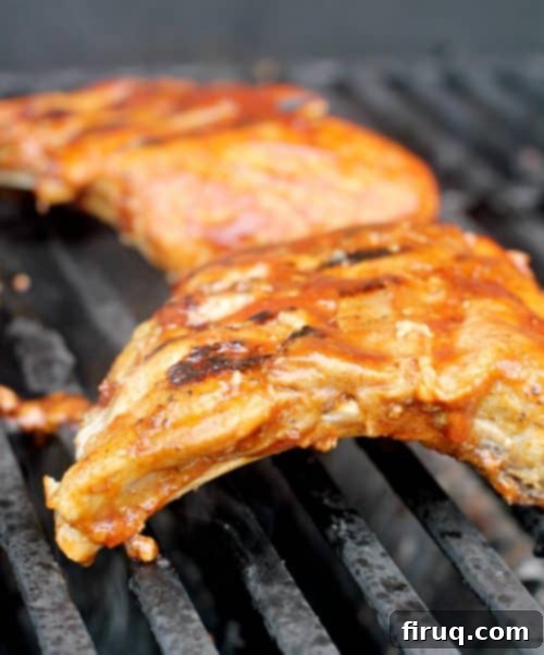 Brewmaster's Baby Back Ribs 7 Grilled Beer Barbecue Baby Back Ribs with a rich, sticky glaze