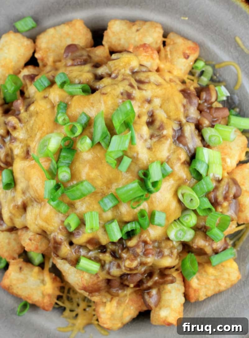BBQ Beer Totchos 2 Beer Barbecue Tater Tot Nachos