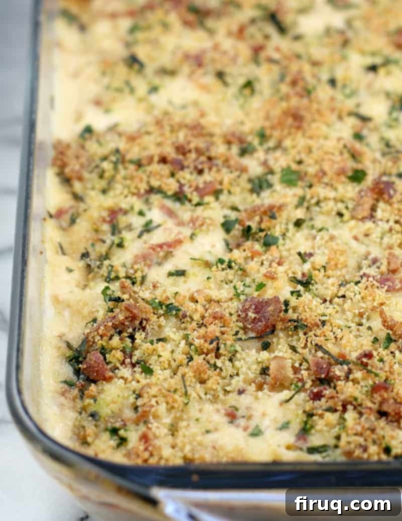 Creamy Herbed Bacon Boursin Mac 5 Bacon and Boursin Macaroni and Cheese