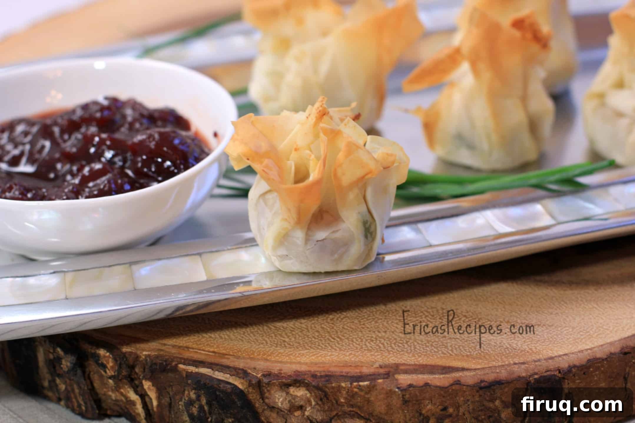 Posh Cranberry BBQ Pigs in Blankets 2 Posh Pigs in Blankets with Cranberry BBQ Sauce