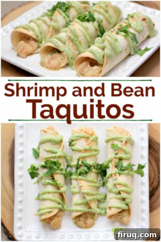 Fiesta Shrimp and Bean Bites 2 pin image, collage