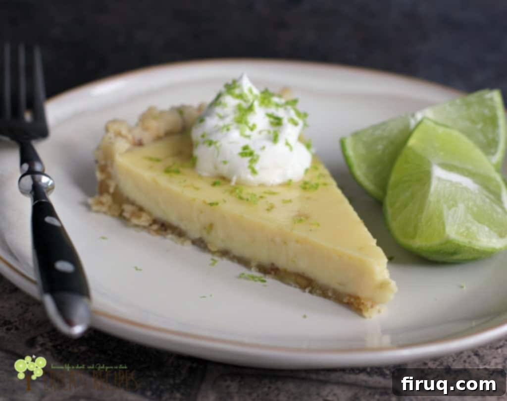 Tangy Walnut Lime Tart 5 Walnut Lime Tart