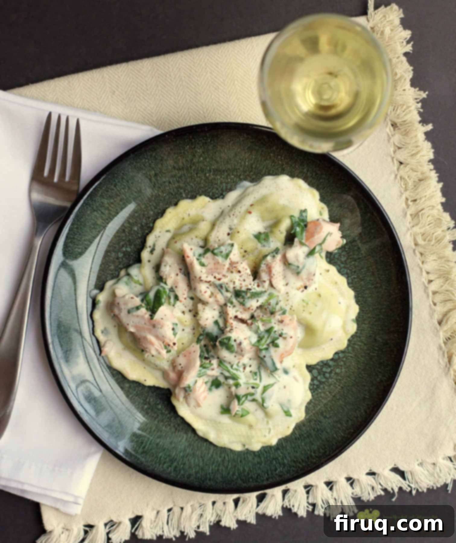 Creamy Boursin Salmon and Spinach Ravioli 4 Weeknight Ravioli with Spinach, Salmon, and Boursin Cheese Sauce